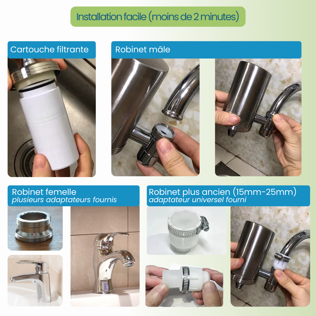 Pack ONAQiA PURE - 3 mois de filtration