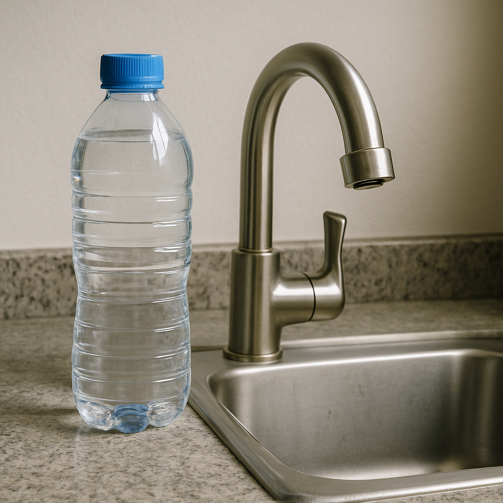 Eau du robinet ou eau en bouteille : laquelle est la plus saine ?